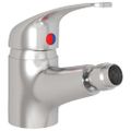vidaXL Kúpeľňová batéria na bidet, strieborná 13x12 cm