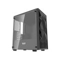 Počítačová skriňa Darkflash M305 Mesh bez ventilátorov (čierna)