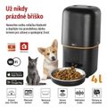 Dávkovač krmiva EMOS H6002 GoSmart, 4 l, čierny, Wi-Fi