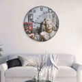 vidaXL Vintage nástenné hodiny 60 cm