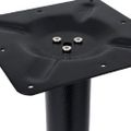 VidaXL Bistro Table Noha Čierna 52x52x72 cm Liatina