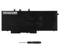 DE128V2 Green Cell Battery 93FTF GJKNX for Dell Latitude 5280 5290 5480 5490 5491 5495 5580 5590 559