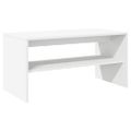 vidaXL TV skrinka biela 80x40x40 cm drevotrieska
