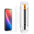 Spigen Glas.tR "EZ Fit" Tempered Glass 2-Pack for Google Pixel 9a Clear