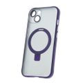 Magnetické kruhové puzdro pre iPhone 13 6,1" fialová