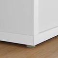 vidaXL Podložky na nohy stoličky 18000 ks Priehľadná Ø 15 x 16 mm PVC
