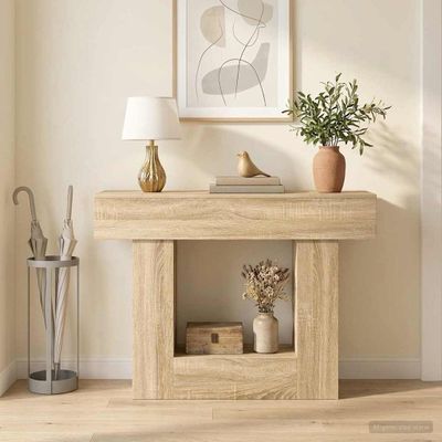 vidaXL Sonoma dub 101 x 30 x 74 cm