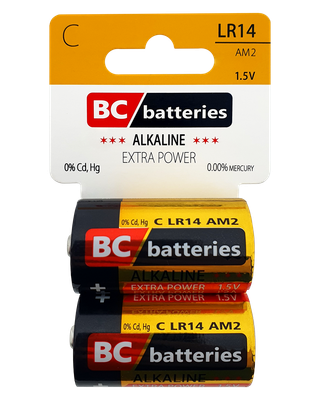 BC LR14/C AM2 Alkalická batéria - Extra power 2ks BLISTR 1,5V