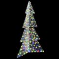 vidaXL Vianočný stromček 240 LED Viacfarebný 180 cm Akryl