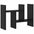 vidaXL Organizér na pult Čierny dub 50 x 15,5 x 35,5 cm