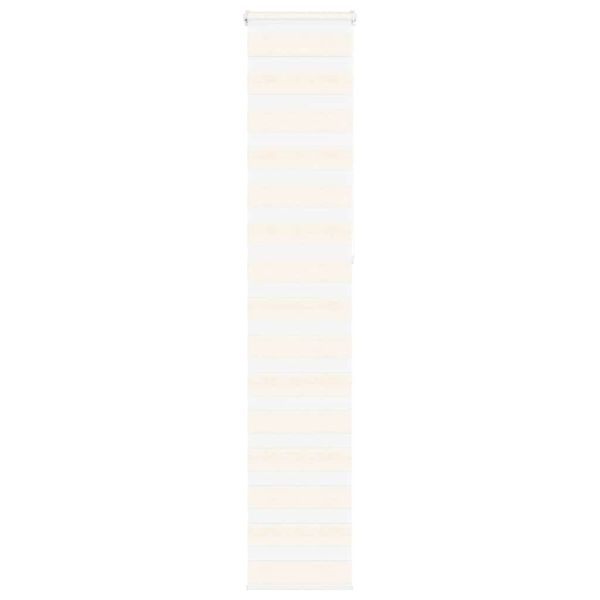 vidaXL Zebra roleta mramorová béžová 45x230 cm šírka látky 40,9 cm polyester
