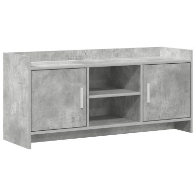 vidaXL TV skrinka 102 x 33 x 47 cm Betónovo sivá Kompozitné drevo