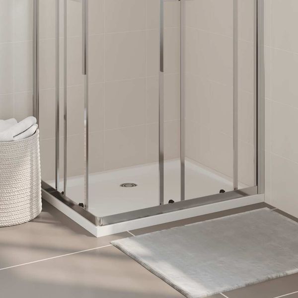 vidaXL Obdĺžniková sprchová vanička z ABS 70x90 cm