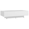 vidaXL Konferenčný stolík biely 100x49,5x31 cm kompozitné drevo