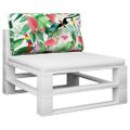 vidaXL Poduška na paletovú pohovku farebná 70x40x12 cm látka