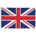 vidaXL Vlajka Veľkej Británie a tyč 6,08 m hliník