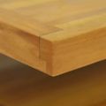 vidaXL Nástenná kúpeľňová skrinka 110x40x30 cm masívne tíkové drevo