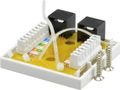 Zásuvka NEKU CAT6 UTP 2 x RJ45 na omietku biela