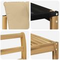vidaXL Záhradná súprava gaučov 10 ks Biela a béžová