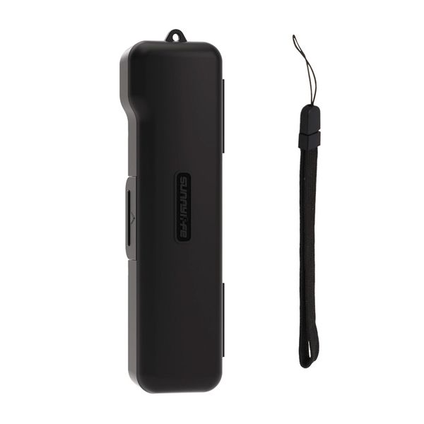 Ochranné puzdro Sunnylife s popruhom pre Osmo Pocket 3 (čierne)