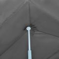 vidaXL Skladací párty stan s 5 bočnými stenami 870x291x315 cm antracitový