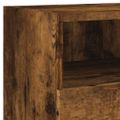 vidaXL TV nástenná skrinka dymový dub 80x30x30 cm kompozitné drevo