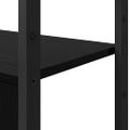 vidaXL Regál na knihy 80 x 30 x 155,5 cm Kompozitné drevo Čierny dub