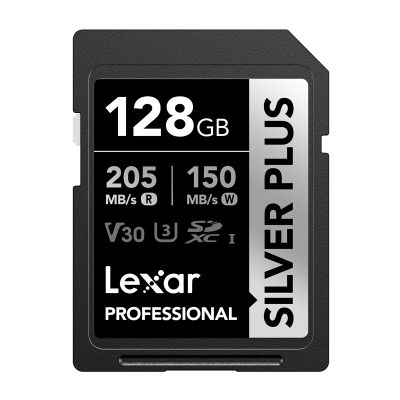Pamäťová karta Lexar Professional SILVER PLUS SDXC 128 GB