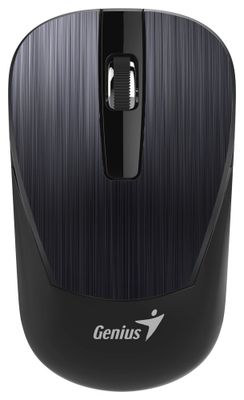 GENIUS NX-7015/ 1600 dpi/ USB-C/ Blue-Eye senzor/ bezdrátová/ černá myš bezdrátová, optická, 1200 DPI, 2,4 GHz, USB-C prijímac, dosah 10 m, cerná