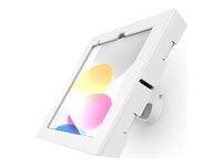 Compulocks Apex Bow - Škrín - sklopný - pre tablet - hliník - biela - montáž na stenu - pre Apple 10,9-palcový iPad (10. generácia); iPad (A16)