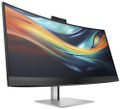 HP/740pm/39,7"/IPS/5120x2160/60Hz/5ms/Gray/3R LED monitor, prohnutý, 39,7", IPS, 5120×2160, 5ms, 300cd/m2, DisplayPort, HDMI, 4× USB, 2× Thundebolt 3, LAN, webkamera, repro, c