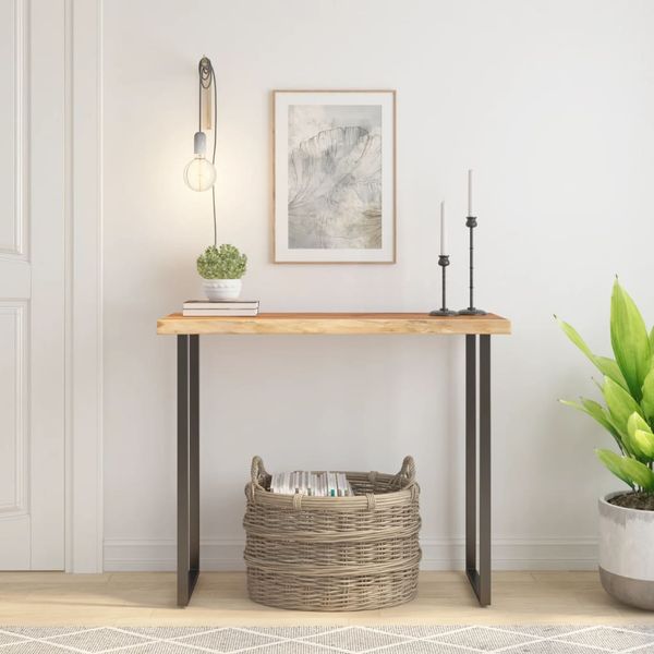 vidaXL Stolová doska 80x40x2,5 cm obdĺžnik masívna akácia živá hrana