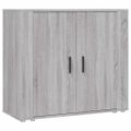 vidaXL Komoda sivý dub sonoma 80x33x70 cm spracované drevo