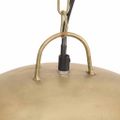 vidaXL Industriálna vintage závesná lampa 25 W, mosadzná 41 cm E27