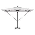 vidaXL Roma Parasol Béžová 286 x 284 x 270 cm Hliník a polyester