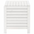 vidaXL Úložný box s vekom RANA biely 100x49x54 cm borovicový masív