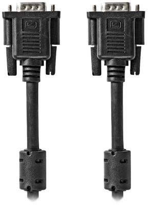 Nedis CCGL59000BK30 - Kábel VGA | VGA Zástrčka - VGA Zástrčka | 3 m | Čierna Kábel, prepojovací, zástrčka VGA - zástrčka VGA, 3 m, bulk, čierny