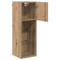 vidaXL Nástenný TV kabinet 30,5 x 30 x 90 cm Remeselný dub