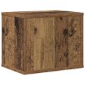 vidaXL Organizér na pult Staré drevo 36 x 26 x 29,5 cm