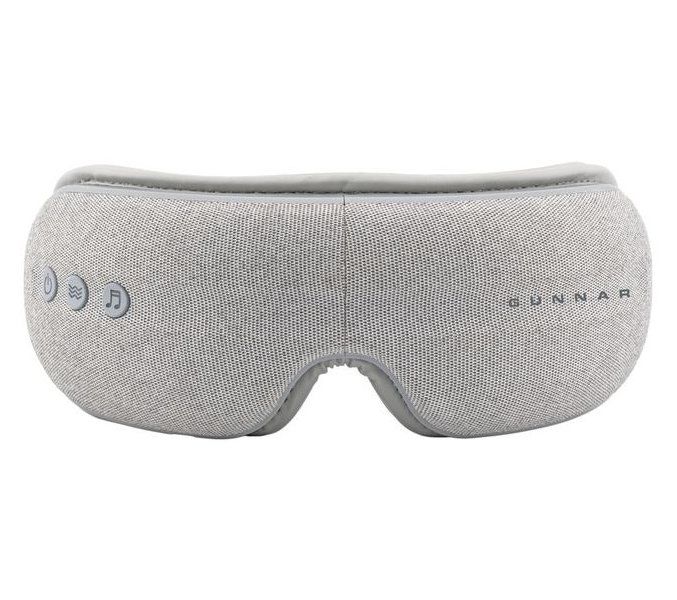 GUNNAR Ojai - Vision Recovery System - pre rehabilitáciu zraku Maska na oči, vzduchová kompresná masáž, tepelná terapia, Bluetooth audio, 5 režimov, USB-C, skladací dizajn
