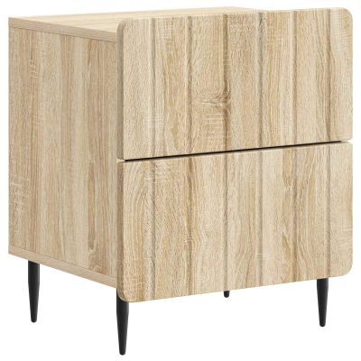 vidaXL Nočný stolík Dub sonoma 43 x 34,5 x 49,5 cm Kompozitné drevo