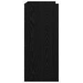 vidaXL DJ stôl Čierny dub 102 x 45 x 102 cm Kompozitné drevo