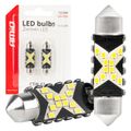 LED žiarovka CANBUS 12SMD Festoon C5W 2016 41mm White 12/24V AMiO-04238