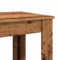 vidaXL Barový stôl staré drevo 102x50x103,5 cm kompozitné drevo