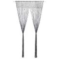 vidaXL Záclona macrame antracitová 140x240 cm bavlna