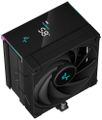 DEEPCOOL chladič AK500S Digital / užší / 120mm fan / 5x heatpipes / PWM / pro Intel i AMD / černý Chladic, pro CPU, pro Intel i AMD, socket 1700, 1200, 115x, AM5, AM4, 240W TDP, 120mm ventilátor, 5 heatpipe, digitální displej