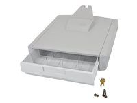 Storage box - sivobiela - možno pripevniť na vozík