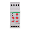 Relé časové F&F PCU-520/230 2× NO/NC, 230V, 2x8A, na DIN lištu