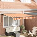 vidaXL Rám markízy Viacfarebný 300 x 250 cm Polyester s PU povrchom