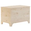 vidaXL Úložný box s vekom RANA 80x49x54 cm borovicový masív